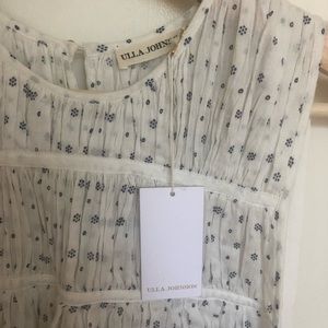 Ulla Johnson June sleeveless blouse, 6 NWT
